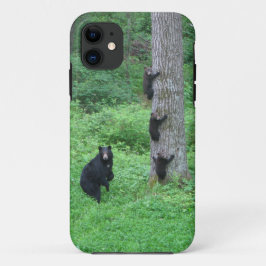 Capa Para iPhone 11 Urso e Três Cubos