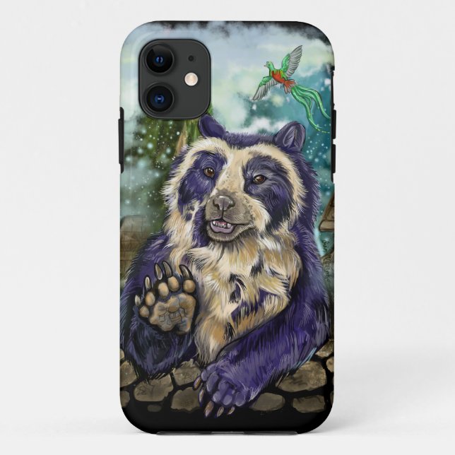 Capa Para iPhone 11 Urso Espetacular (Verso)