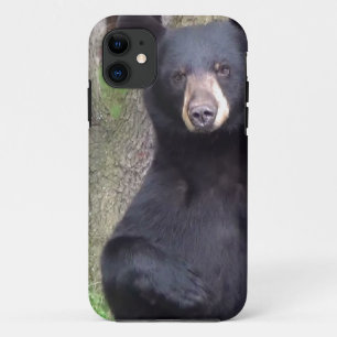 Capa Para iPhone 11 Urso Negro