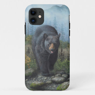 Capa Para iPhone 11 Urso preto
