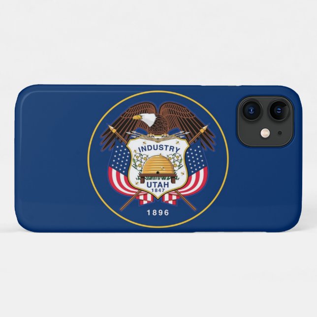 Capa Para iPhone 11 Utah (Verso (horizontal))