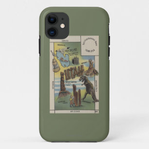 Capa Para iPhone 11 UtahDepictions dos locais a ver em UtahUtah