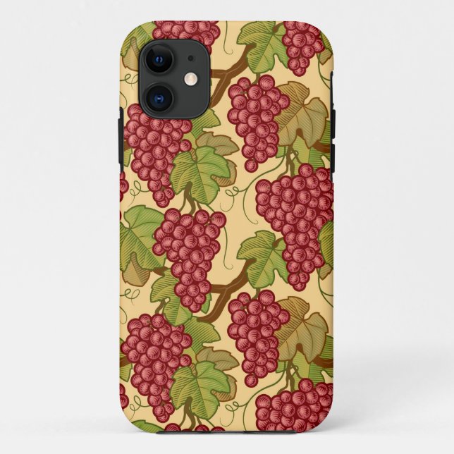 Capa Para iPhone 11 Uvas (Verso)