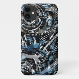 Capa Para iPhone 11 V-Gêmeo abstrato