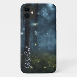 Capa Para iPhone 11 Vagalumes florestais