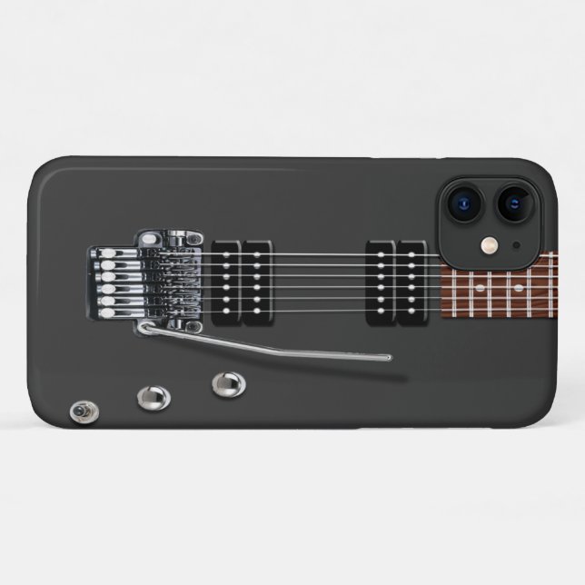 Capa Para iPhone 11 Vagem da guitarra elétrica (Verso (horizontal))