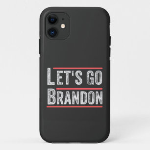 Capa Para iPhone 11 Vamos Brandon Camisetas de Humor Político