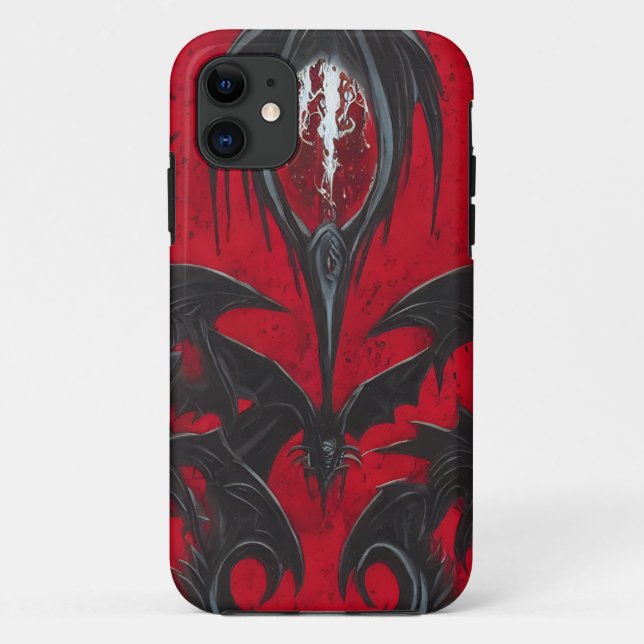 Capa Para iPhone 11 Vampire phone (Verso)