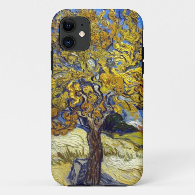 Capa Para iPhone 11 Van Gogh Mulberry Tree Masterpart Art (Verso)