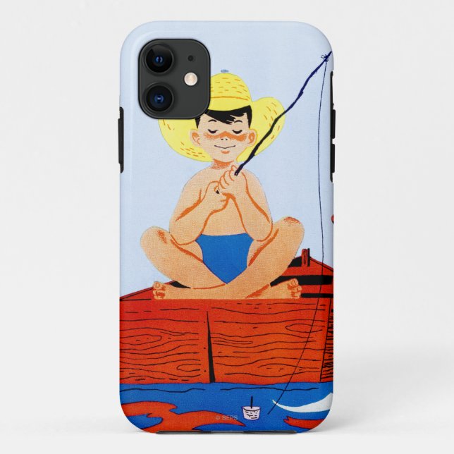 Capa Para iPhone 11 Vão os peixes (Verso)