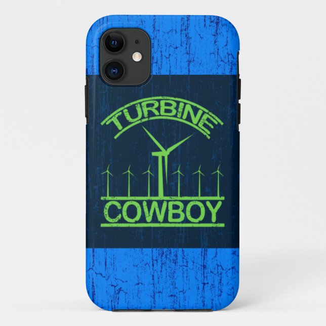 Capa Para iPhone 11 Vaqueiro da turbina (Verso)
