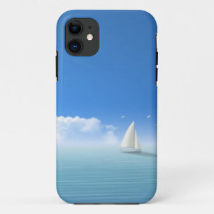 Capa Para iPhone 11 veleiro no horizonte