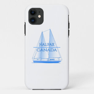 Capa Para iPhone 11 Velejador náutico costeiro de Halifax