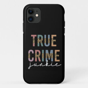 Capa Para iPhone 11 Verdadeiro Crime Junkie Assassinato Mostra Sobre