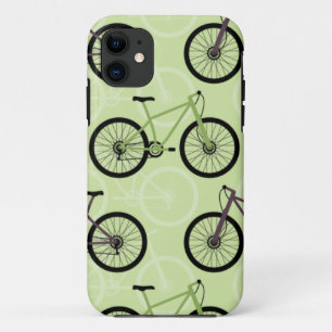 Capa Para iPhone 11 verde bicicleta