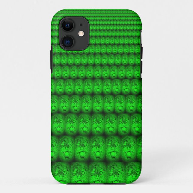 CAPA PARA iPhone 11 VERDE MONSTER (Verso)