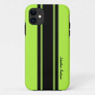 Capa Para iPhone 11 Verdes limões modernos com nomes