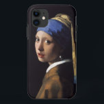 Capa Para iPhone 11 Vermeer Girl Pearl Enarrando pintura de arte<br><div class="desc">A obra-prima de Johannes Vermeer que pinta "Girl with a Pearl Earring", a clássica pintura de Vermeer Girl with a Pearl Earring, é a pintura mais famosa criada pelo pintor holandês Johannes Vermeer. A garota com brinco de pérola é uma obra-prima criada em 1665 e pendura em Haia. Na obra-prima...</div>