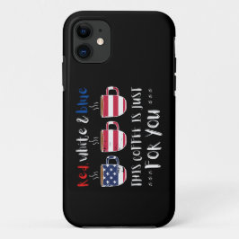 CAPA PARA iPhone 11 VERMELHO BRANCO E AZUL ESTE CAFÉ É APENAS...