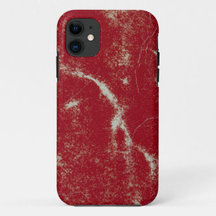 Capa Para iPhone 11 Vermelho Desgastado