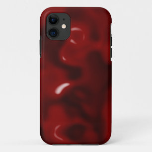 Capa Para iPhone 11 Vermelho líquido