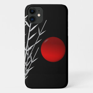 Capa Para iPhone 11 Vermelho, preto, branco