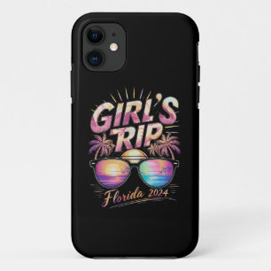 Capa Para iPhone 11 Viagem de Meninas Flórida 2024 Verão Fim de Semana