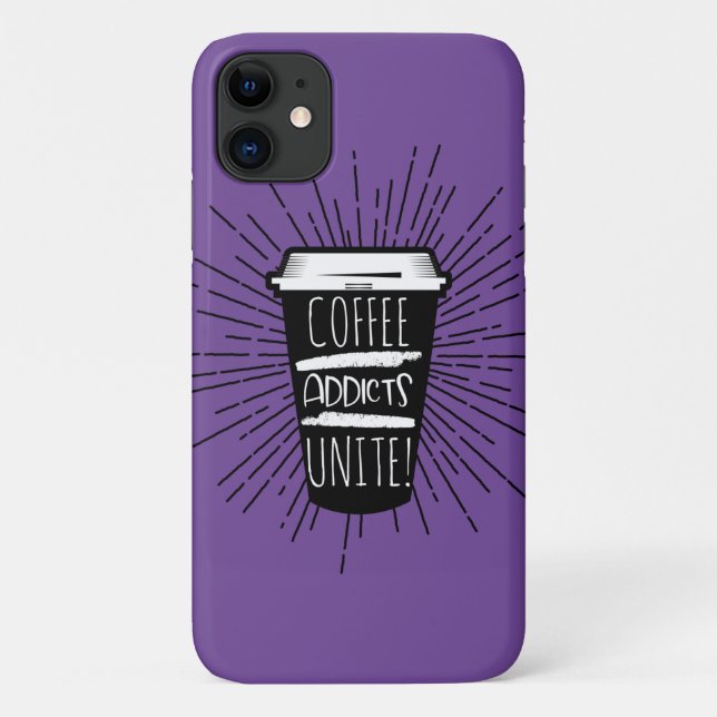 CAPA PARA iPhone 11 VICIADOS EM CAFÉ UNAM-SE (Verso)