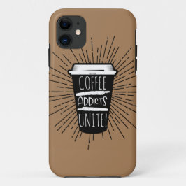 CAPA PARA iPhone 11 VICIADOS EM CAFÉ UNAM-SE