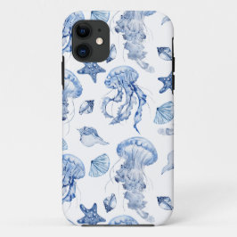 Capa Para iPhone 11 Vida marinha