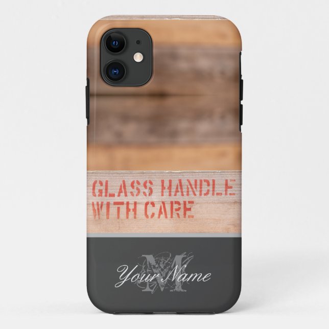 Capa Para iPhone 11 Vidro! Manipule com cuidado! (Verso)