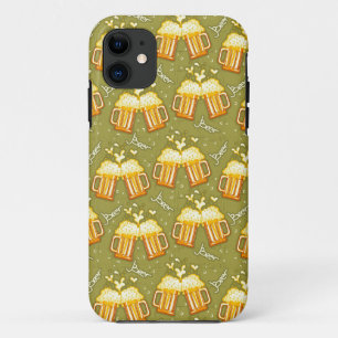 Capa Para iPhone 11 Vidros do teste padrão da cerveja