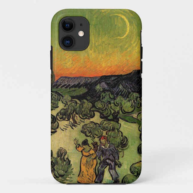 Capa Para iPhone 11 Vincent Van Gogh Moonlit Landscape (Verso)