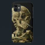 Capa Para iPhone 11 Vincent Van Gogh Skeleton com um cigarro em chamas<br><div class="desc">Vincent Van Gogh Skeleton com uma Capa de telefone de cigarro em chamas</div>