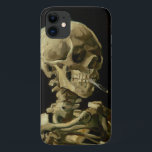 Capa Para iPhone 11 Vincent Van Gogh Skeleton com um Cigarro em chamas<br><div class="desc">Vincent Van Gogh Skeleton com um Cigarro queimado Capa de telefone de arte fina</div>