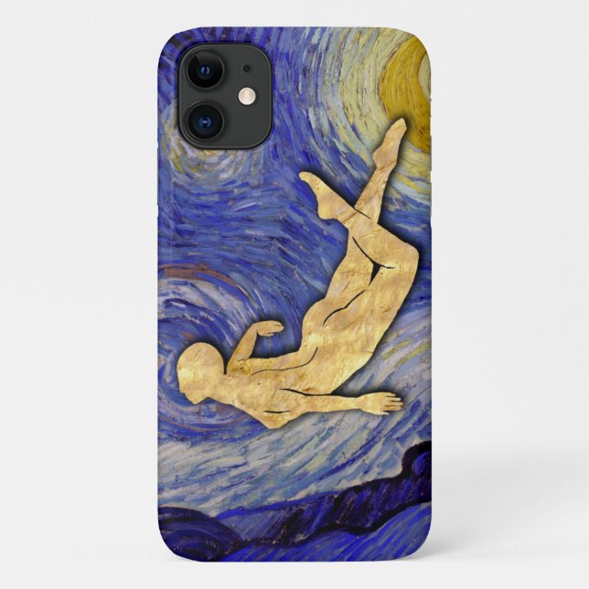 Capa Para iPhone 11 Vincent Van Gogh Starry Night (Verso)