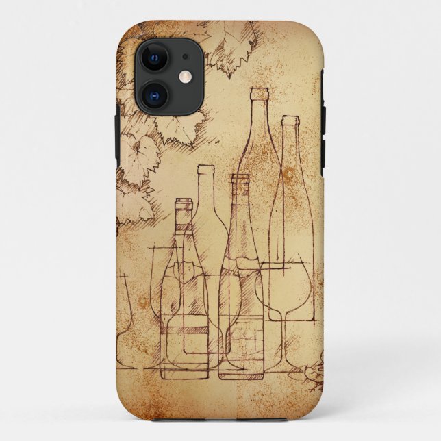Capa Para iPhone 11 Vinho (Verso)