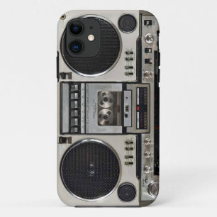 Capa Para iPhone 11 Vintage 80s Boombox Ghettoblaster