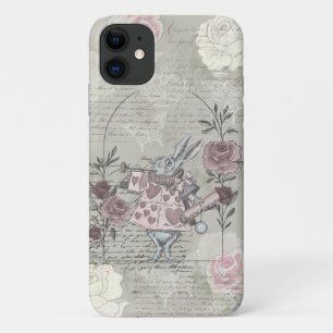 Capa Para iPhone 11 Vintage Alice No Caso De Decoupage Da Collage Wond