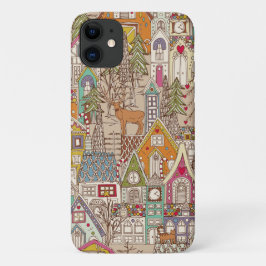 Capa Para iPhone 11 vintage gingerbird
