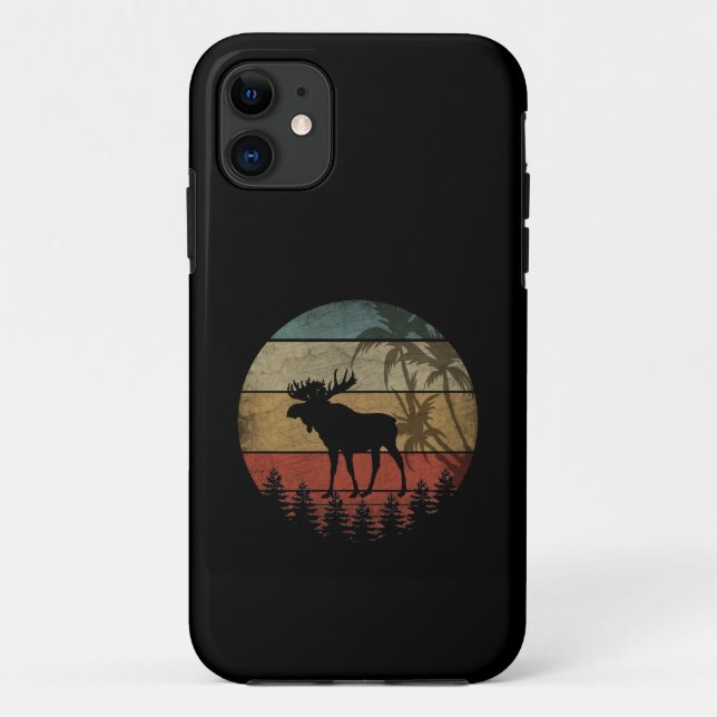 CAPA PARA iPhone 11 VINTAGE MOOSE (Verso)