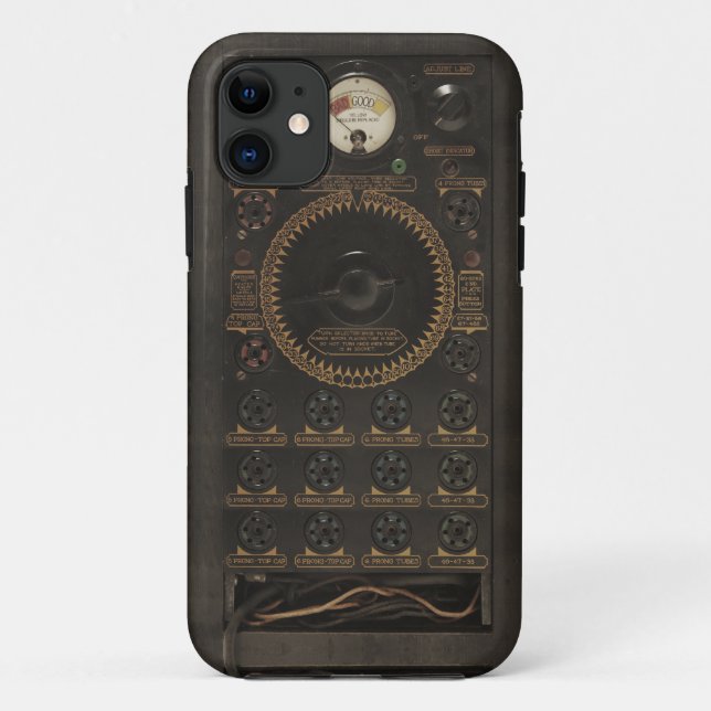Capa Para iPhone 11 Vintage Radio Vol.2 (Verso)