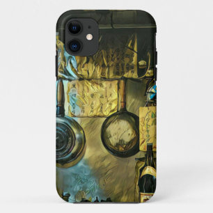 Capa Para iPhone 11 Vintage Sushi Trabalho de arte