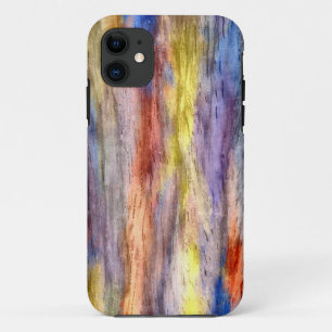 Capa Para iPhone 11 Vintage Wood Abstrato Art