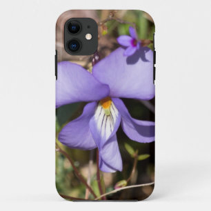 Capa Para iPhone 11 Violeta Pata de Pássaro c/ Azulejos