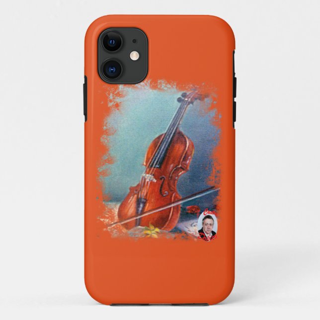 Capa Para iPhone 11 Violín/Violin (Verso)