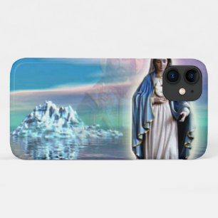 Capa Para iPhone 11 Virgem Maria Abençoada - Mãe de Deus