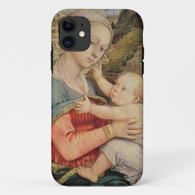 Capa Para iPhone 11 Virgin and Child, c.1465 (Verso)