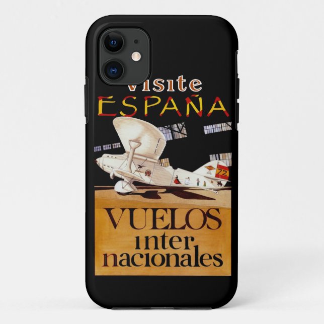 Capa Para iPhone 11 Visite Espana ~ Vuelos Internacionales (Verso)