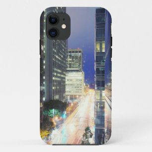 Capa Para iPhone 11 Vista de edifícios de escritórios em distritos f